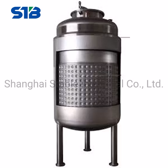 Stainless Steel Storage Vessels for Dairy/Beverage/Sauce Process